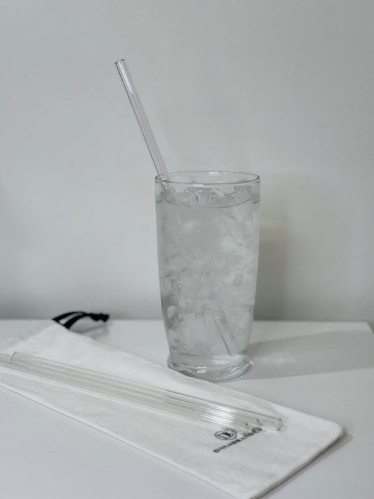 Clear Glass Straws