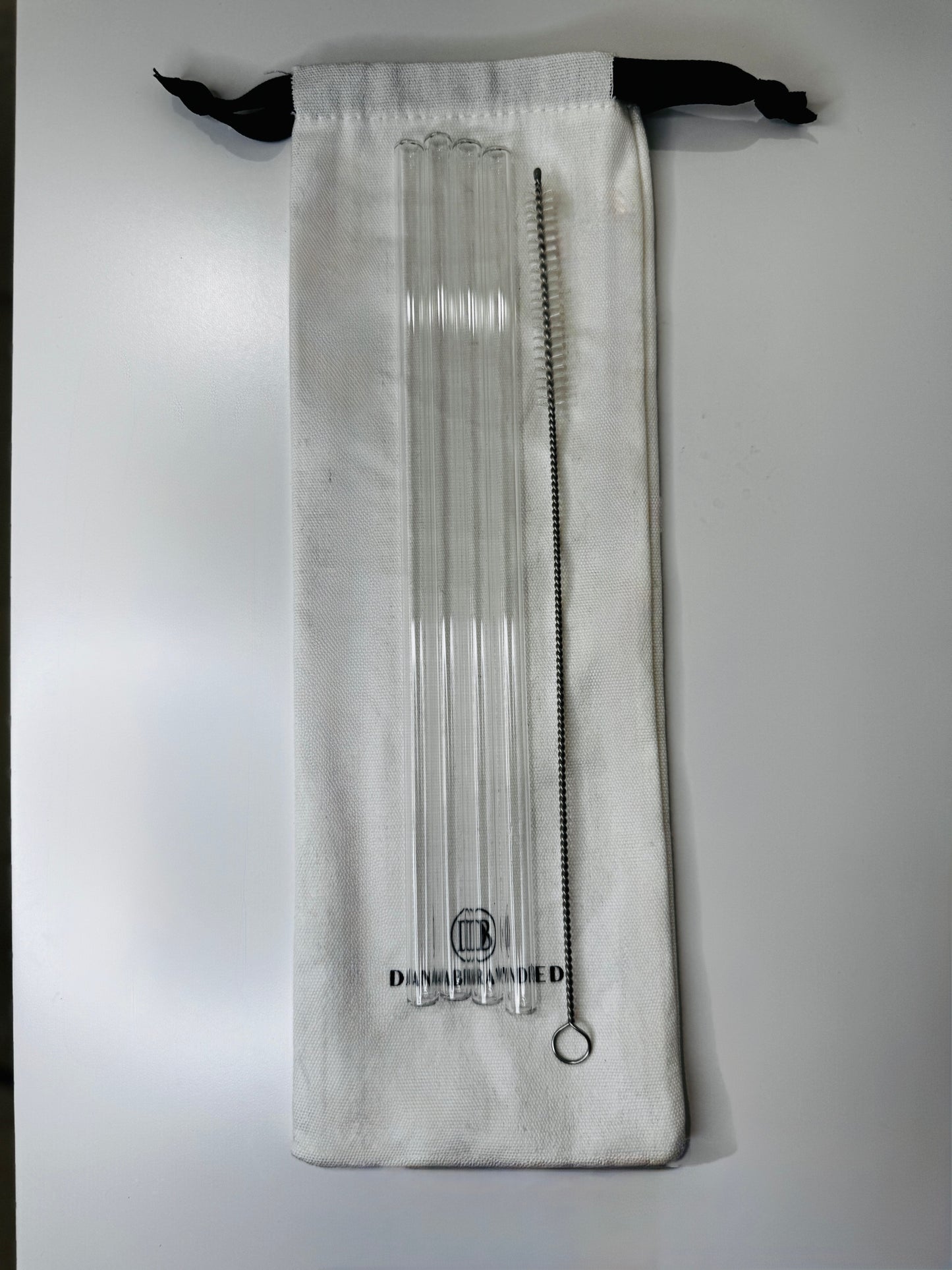 Clear Glass Straws
