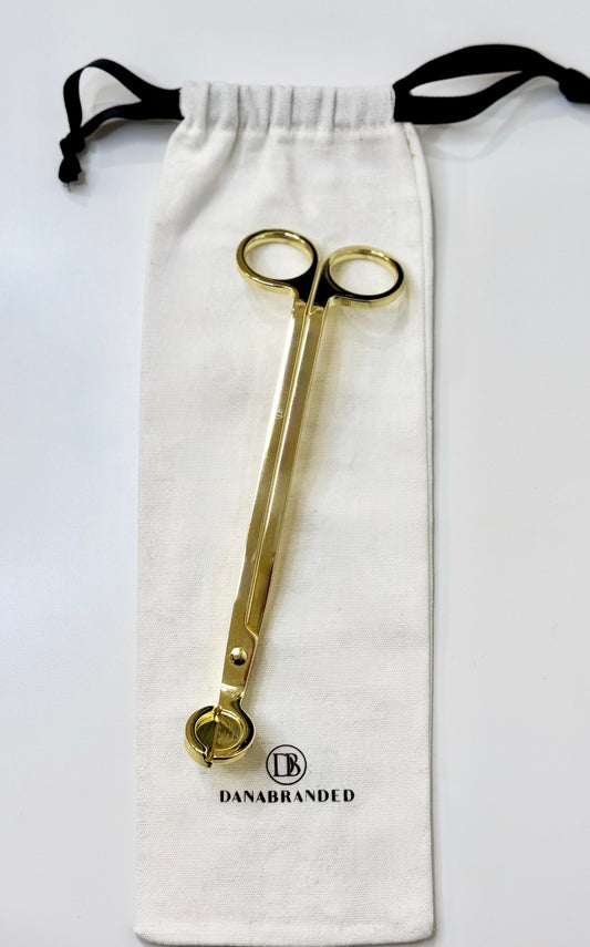 Ultra Luxe Candle Wick Trimmer in Bright Gold