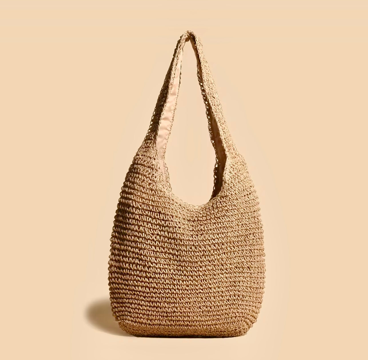 Capri Straw Tote and Beach Bag