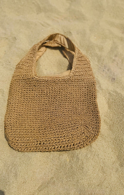Capri Straw Tote and Beach Bag
