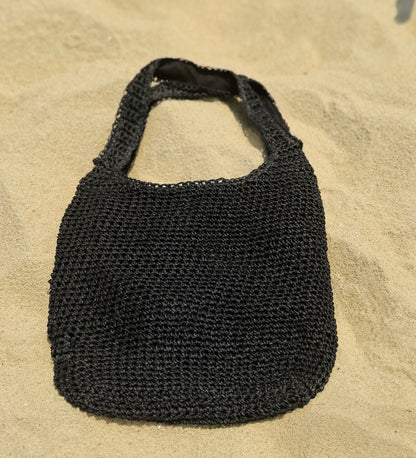 Capri Straw Tote and Beach Bag