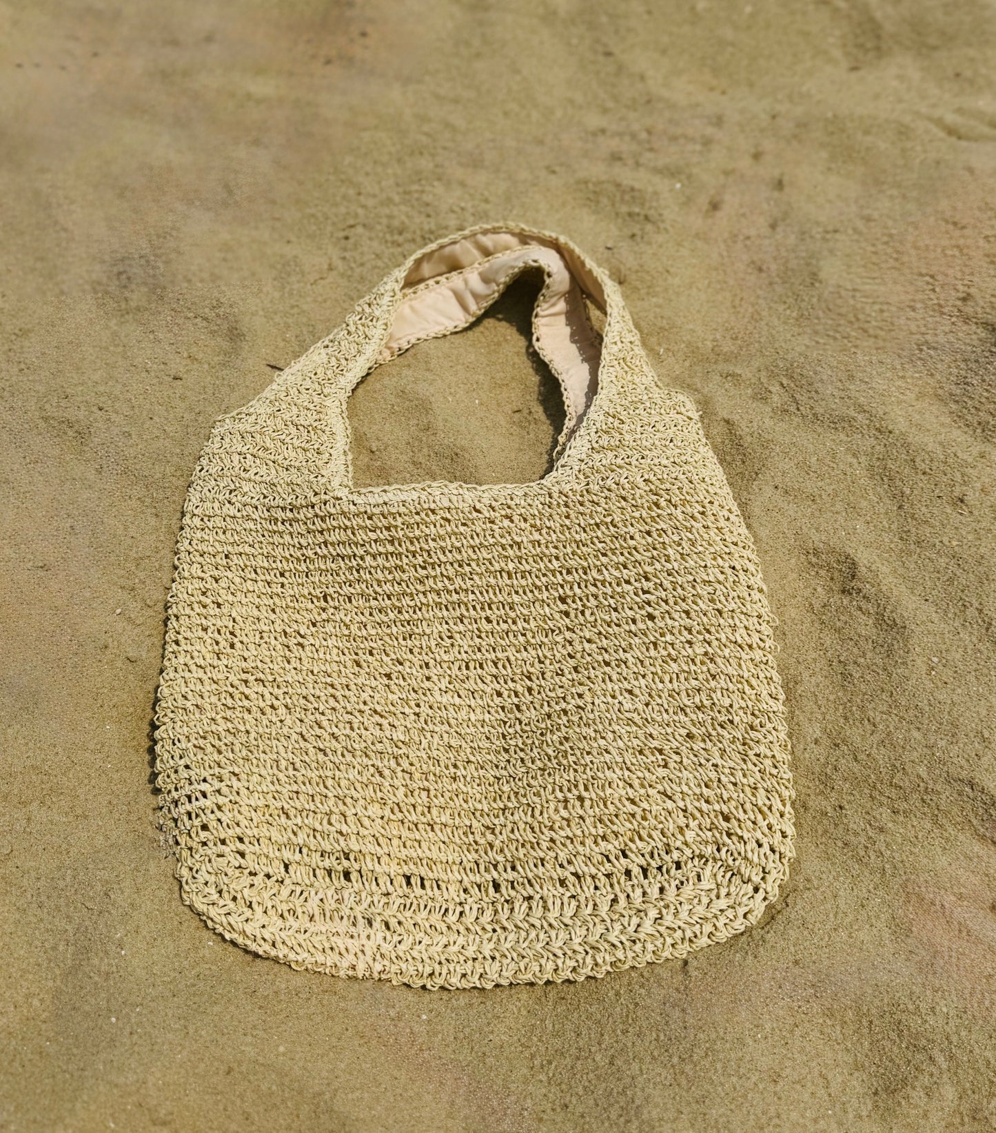 Capri Straw Tote and Beach Bag