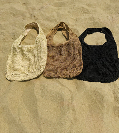 Capri Straw Tote and Beach Bag