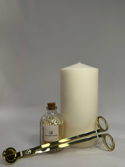 Ultra Luxe Candle Wick Trimmer in Bright Gold