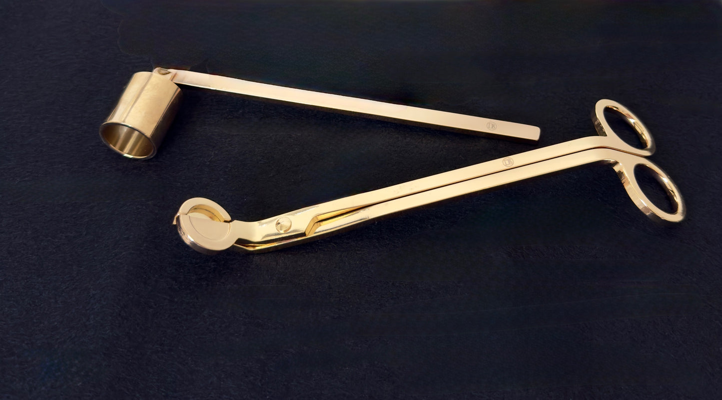 Wick and Whisper Candle Wick Trimmer and Snuffer Set