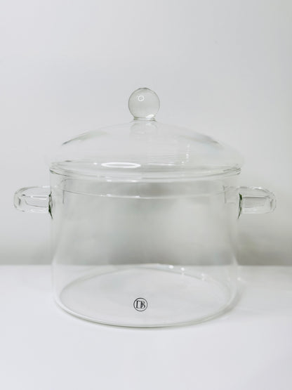 Glass Simmer and Cooking Pot
