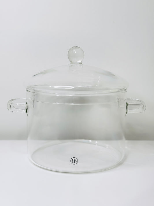 Glass Simmer and Cooking Pot