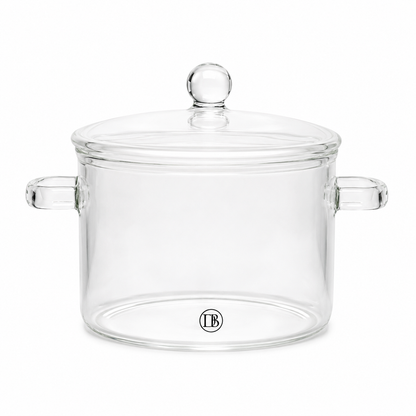Glass Simmer and Cooking Pot
