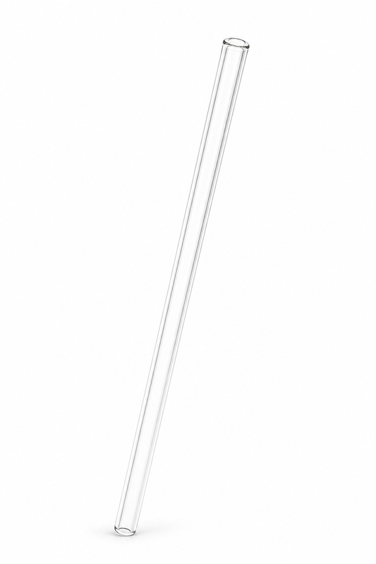 Clear Glass Straws