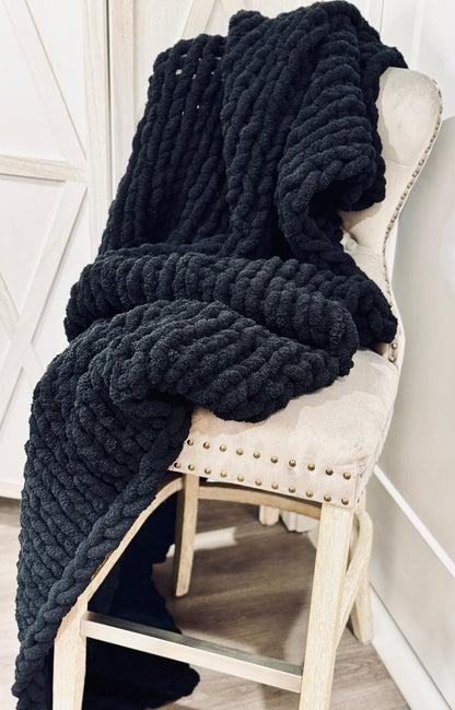Grand Haven Oversized Luxury Chenille Blanket Collection