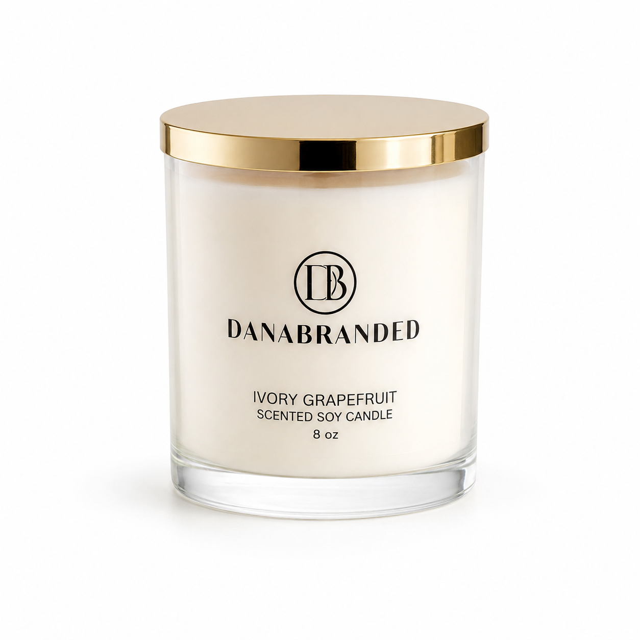 Ivory Grapefruit Luxurious Candle