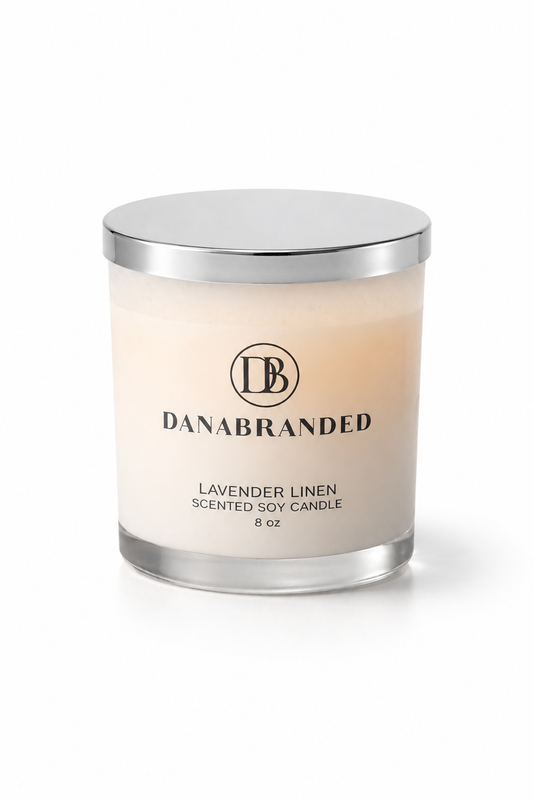 Lavender Linen Luxurious Candle