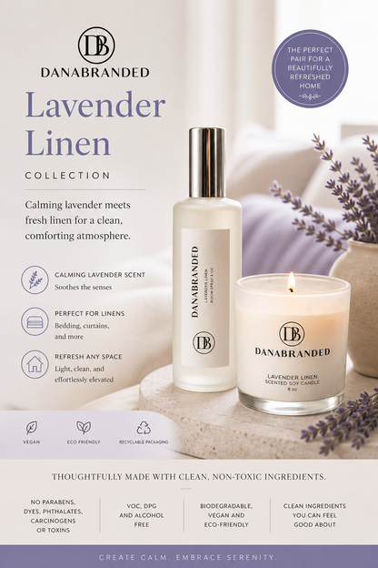 Room and Linen Spray in Lavender Linen