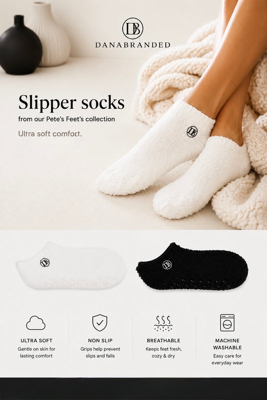 Barely There Home Slipper Socks