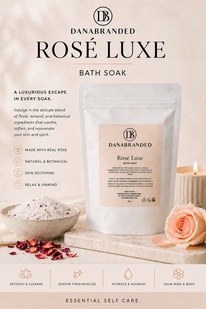 Rosé Luxe Bath Soak