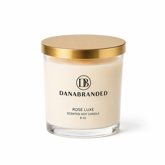 Rosé Luxe Luxurious Candle