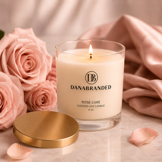 Rosé Luxe Luxurious Candle