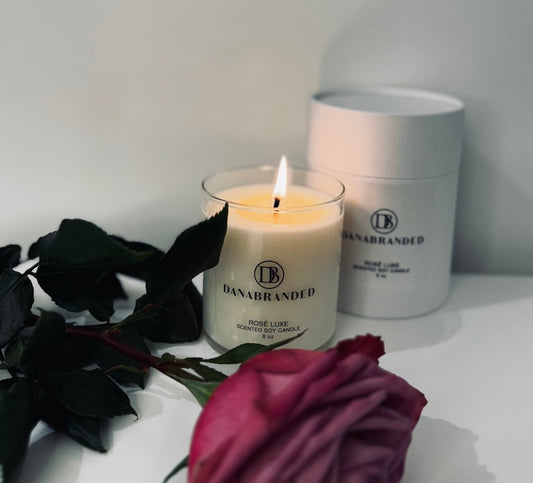 Rosé Luxe Luxurious Candle