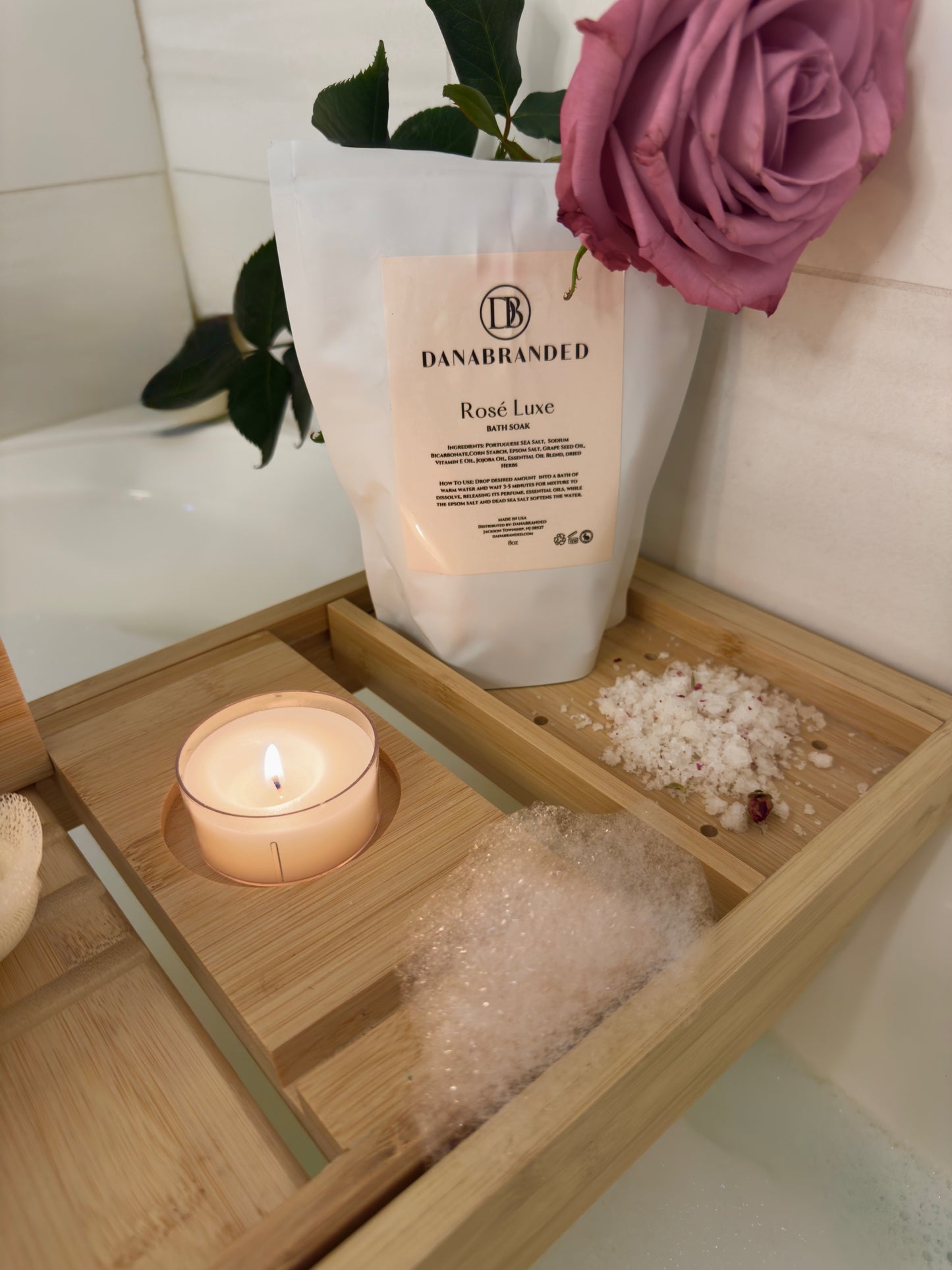 Rosé Luxe Bath Soak