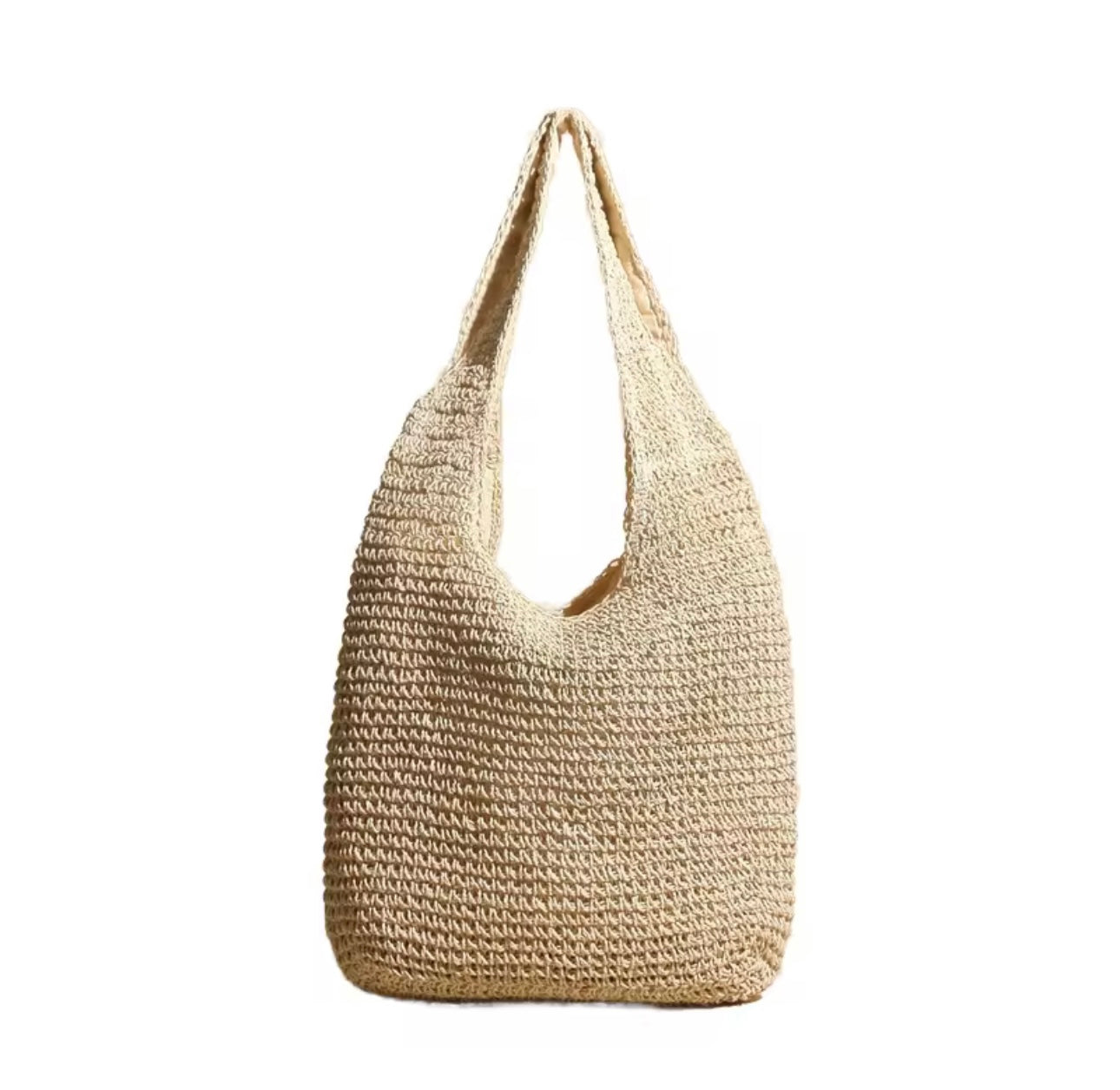 Capri Straw Tote and Beach Bag