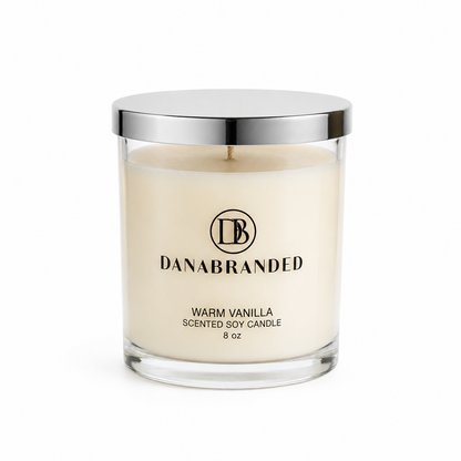 Warm Vanilla Luxurious Candle