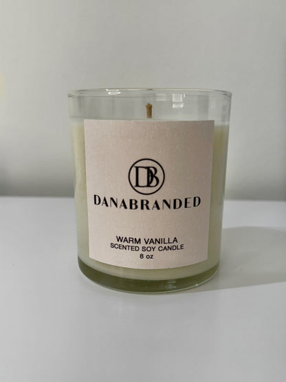 Warm Vanilla Luxurious Candle